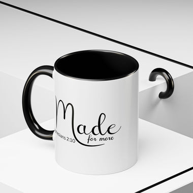 Made for More 2-Tone Ceramic Mug - Ephesians 2:10