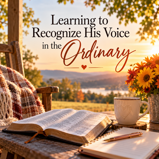 Learning to Recognize His Voice in the Ordinary