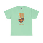 Fall Love Unisex Heavy Cotton Tee, Comfy Casual Shirt, Gifts for Him & Her, Autumn Fashion, Inspirational T-Shirt
