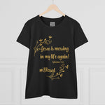 Jesus is Messing in My Life Again, Faith-Based Shirt, Blessed Apparel, Spiritual Gift, Christian Women's Top, Ephesians 3:20