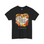 Fall Is Proof That Change Is Beautiful - 2 Corinthians 5:17 Unisex T-Shirt, Seasonal Apparel, Cozy Fall Wear