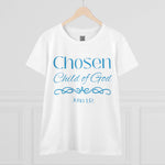 Chosen Child of God Shirt – John 1:12 Women's Casual Short-Sleeve Tee, Women's apparel