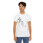 Jesus Time Tea Time Me Time Unisex 100% Cotton Men's Tee Psalm 46:10 Crewneck T-shirt for Faith-Based Events