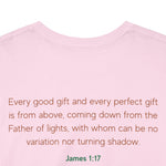 Blessed and Thankful James 1:17 Unisex T-Shirt