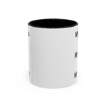 My Jesus, My Tea, My Time Black Two-Tone Ceramic Mug