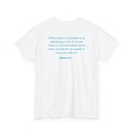 Faith Button - Hebrews 11:6 Short Sleeve Tee
