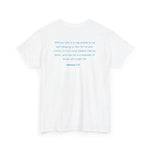 Faith Button - Hebrews 11:6 Short Sleeve Tee