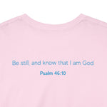 Jesus Time, Tea Time, Me Time Tee, Psalm 46:10