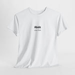 Abide John 15:4 Unisex Cotton Tee