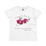 A Legacy of Love Blooms Forever T-shirt Casual Graphic Short Sleeve T-shirt,