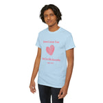 Jesus Loves You, But I'm His Favorite T-Shirt Pink heart John 15:9