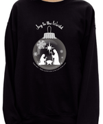 Joy to the World Tee, Christmas Long Sleeve Tee, Psalm 98:4, Unisex Christmas Shirt, Holiday Apparel, Festive Gift
