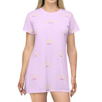 Praise and Honor to God T-Shirt Tunic, Casual Summer Mini Dress