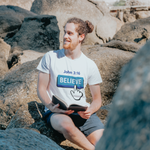 Believe Button T-shirt John 3:16